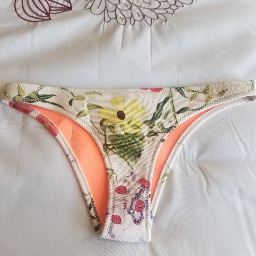 TRIANGL Floral Cheeky Bikini Bottom